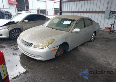 2005 Lexus Es 330 z USA, uszkodzony, nr VIN JTHBA30G255121982